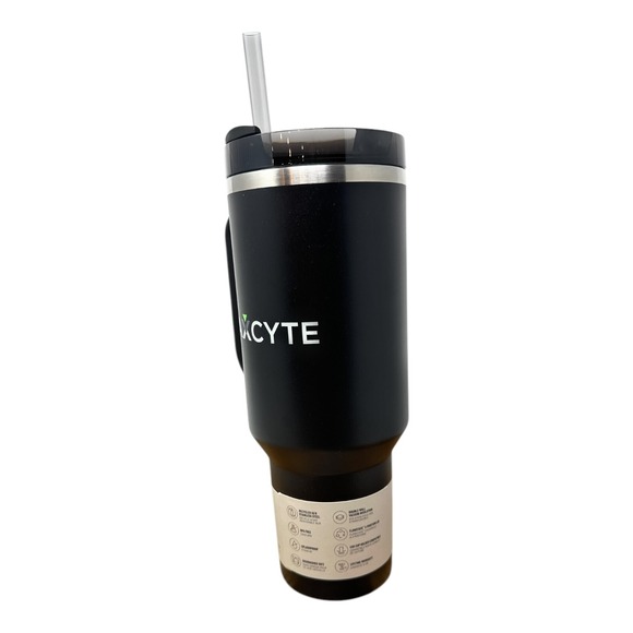 New Stanley The Flowstate Quencher‎ H2.0 Tumbler BPA Free Hot & Cold  40oz Black - Picture 5 of 5